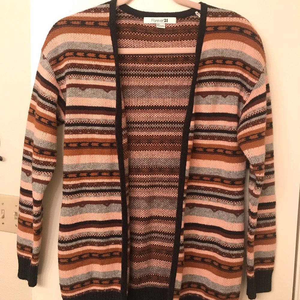 Striped Cardigan